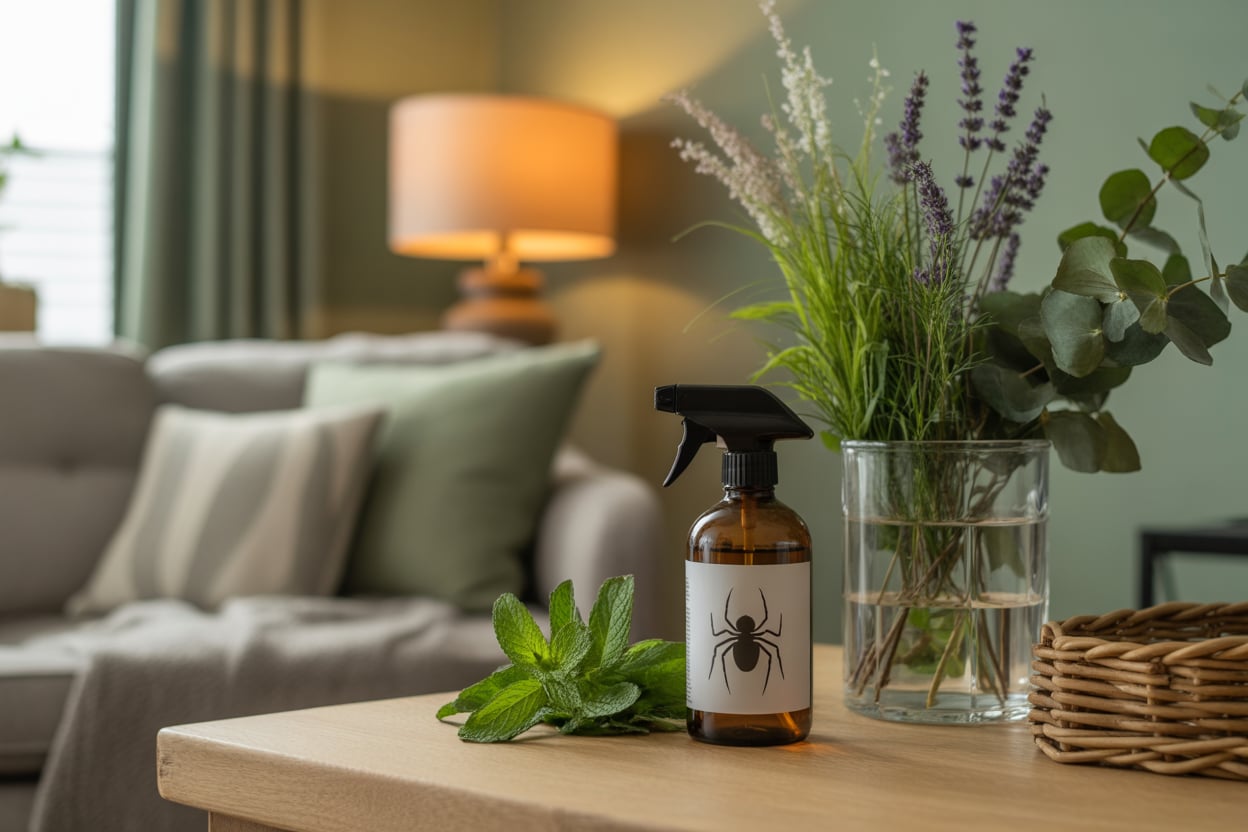 Natural Spider Repellent: How to Keep Spiders Out of Your Home with Essential Oils