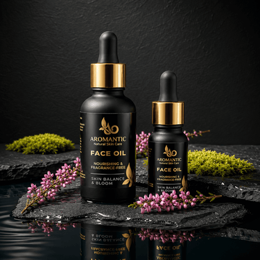 Face Oil - All Skin Types - Fragrance Free - Aromantic UK