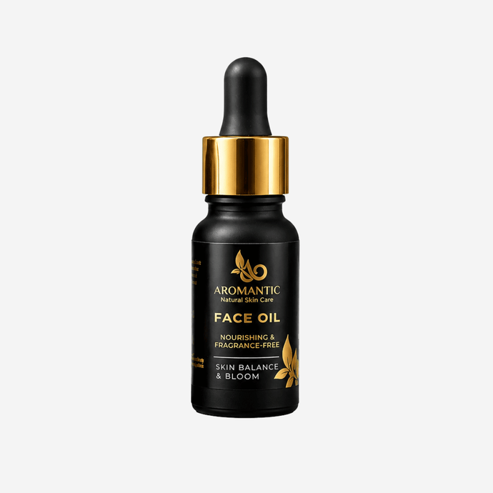 Face Oil - All Skin Types - Fragrance Free - Aromantic UK