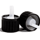 Cap, Matte Black Tamper Evident Dropper Small (0.7mm) to fit 10 ml, 30 ml, 50 ml and 100 ml Glass - Aromantic UK