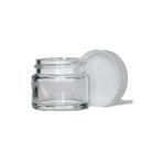 Jar, Clear Glass (15 ml) - Aromantic UK