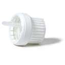 White Tamper Evident Dropper Caps - Aromantic UK