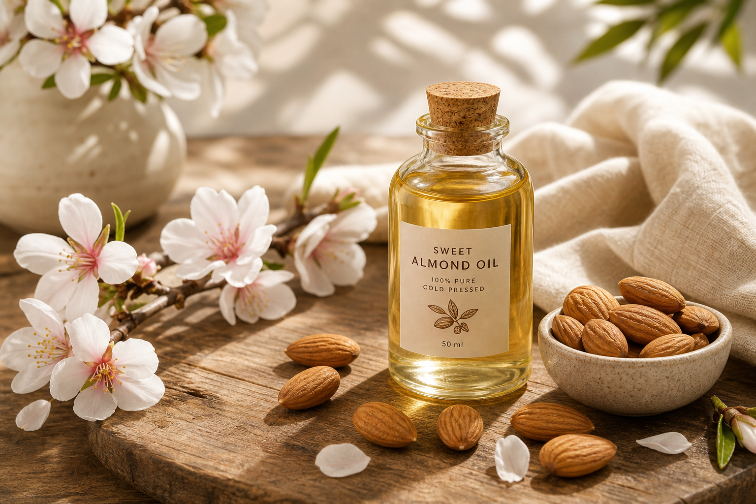 Almond Oil for Face: Science & Formulation Tips