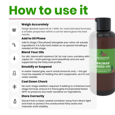 Baobab Seed Oil - Aromantic UK