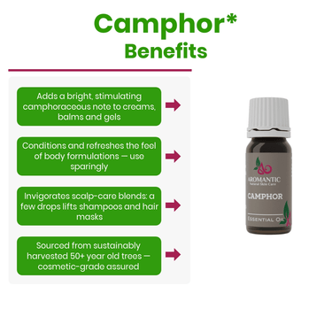 Camphor Essential Oil - Aromantic UK