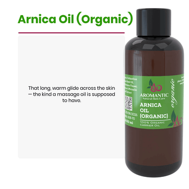 Organic Arnica Oil - Aromantic UK