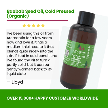 Organic Baobab Seed Oil - Aromantic UK
