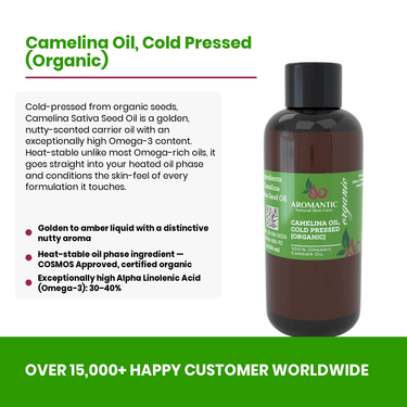 Organic Camelina Oil - Aromantic UK