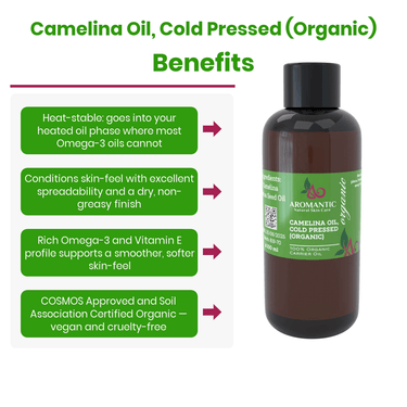 Organic Camelina Oil - Aromantic UK