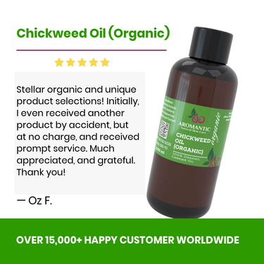 Organic Chickweed Oil - Aromantic UK