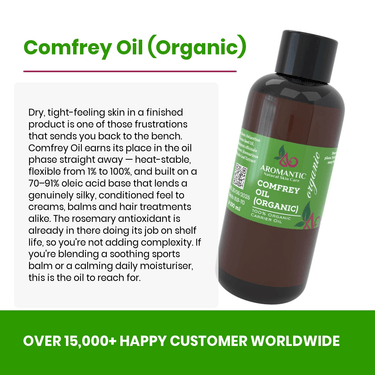 Organic Comfrey Oil - Aromantic UK