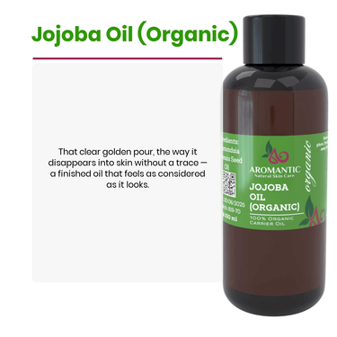 Organic Jojoba Oil - Aromantic UK