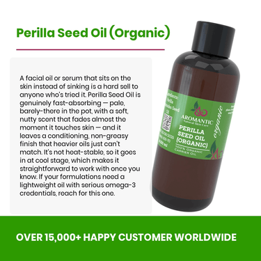 Organic Perilla Seed Oil - Aromantic UK