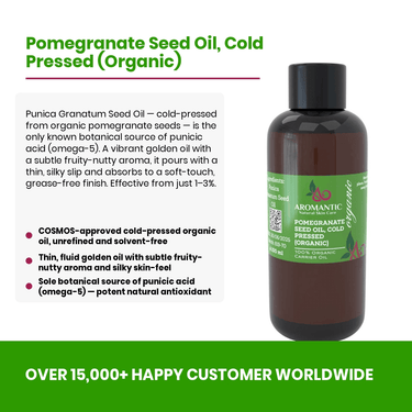 Organic Pomegranate Seed Oil - Aromantic UK