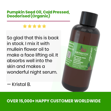 Organic Pumpkin Seed Oil - Aromantic UK