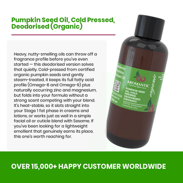 Organic Pumpkin Seed Oil - Aromantic UK