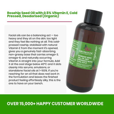 Organic Rosehip Seed Oil - Aromantic UK
