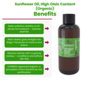 Organic Sunflower Oil High Oleic - Aromantic UK