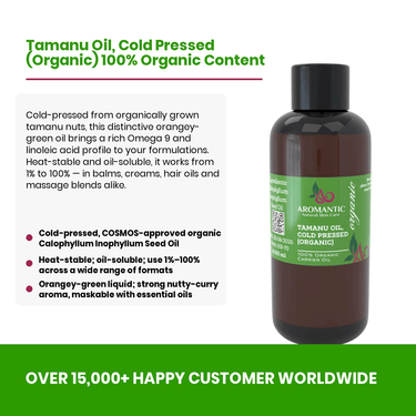 Organic Tamanu Oil - Aromantic UK