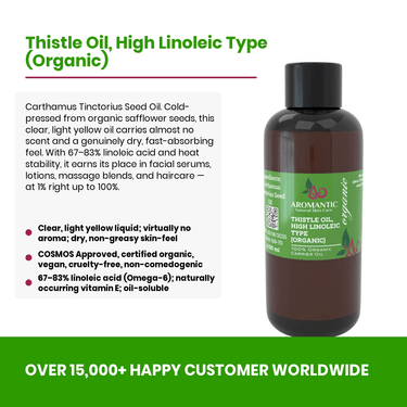 Organic Thistle Oil - Aromantic UK