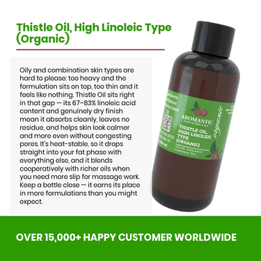 Organic Thistle Oil - Aromantic UK