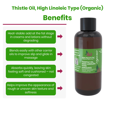 Organic Thistle Oil - Aromantic UK