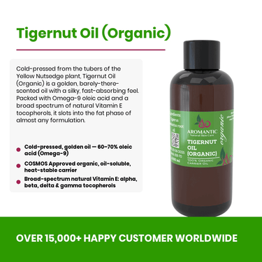Organic Tigernut Oil - Aromantic UK