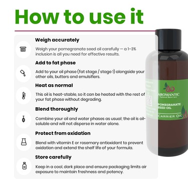 Pomegranate Seed Oil - Aromantic UK