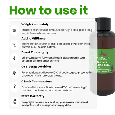 Prickly Pear Seed Oil - Aromantic UK