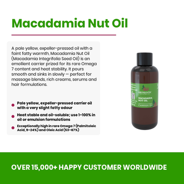 Macadamia Nut Oil - intro