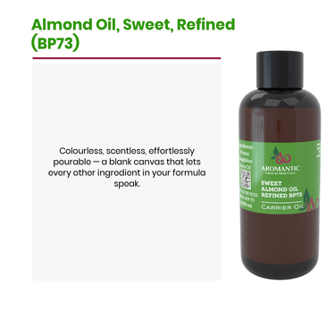Sweet Almond Oil Refined (BP73) - Aromantic UK