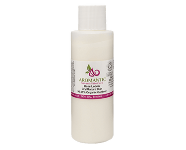 Base Lotion for Dry & Mature Skin - Aromantic UK