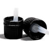 Cap, Matte Black Tamper Evident Dropper Large (2.0mm) to fit 10 ml, 30 ml, 50 ml and 100 ml Glass - Aromantic UK