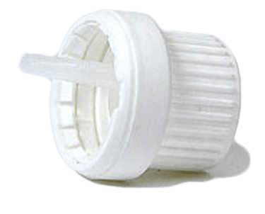 Cap, White Plastic Tamper Evident Dropper Medium (1.5mm) - Aromantic UK