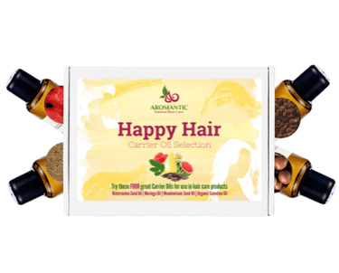 Happy Hair Carrier Oil Selection - Aromantic UK