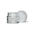 Jar, Clear Glass (15 ml) - Aromantic UK
