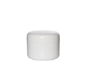 Jar, White Plastic (100 ml) - Aromantic UK