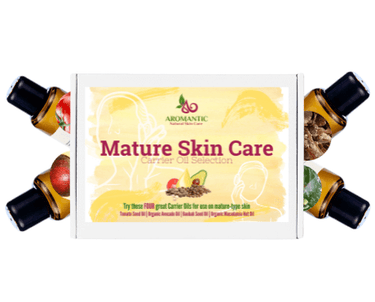 Mature Skin Care Carrier Oil Selection - Aromantic UK