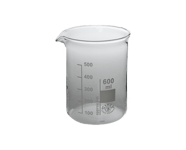 Measuring Beaker, Glass (600 ml) - Aromantic UK