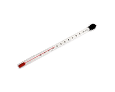 Thermometer (Short 215mm) for temp - 10 to +110 deg C - Aromantic UK
