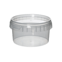 Transparent Plastic Tubs with Tamper Proof Lids - Aromantic UK