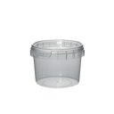 Transparent Plastic Tubs with Tamper Proof Lids - Aromantic UK